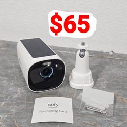 eufy S330 eufyCam 3 4K Outdoor Security Camera Wireless W/ Solar Panel Spotlight