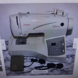 Singer Quantum Futura Ce-200 Sewing Machine With Foot Pedal Tested And Working