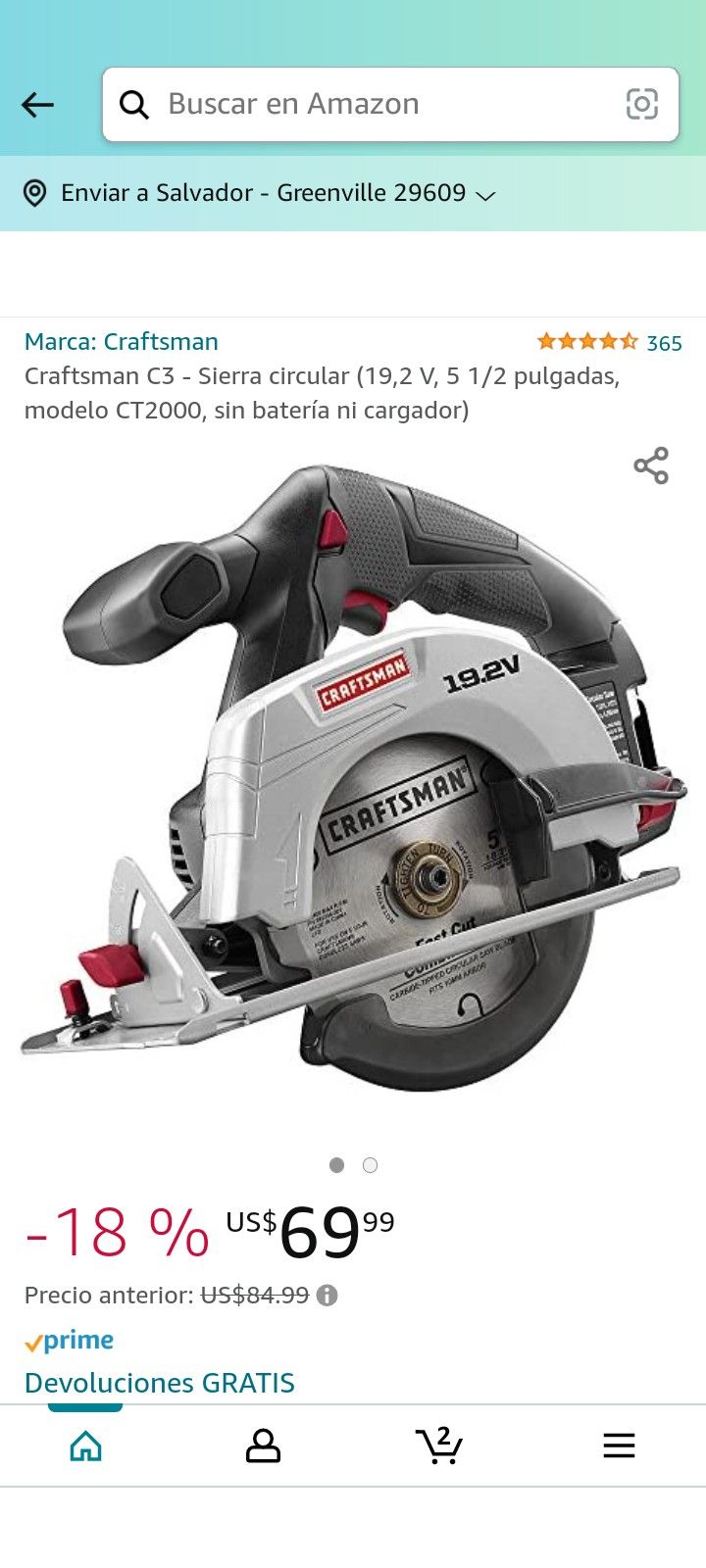Craftsman 19.2V Like New Reciprocating Saw Circular Saw Blower Drill Batteries and Charger Reciprocating Saw Model N. 315.CRS1000 for Sale in Greenville SC OfferUp