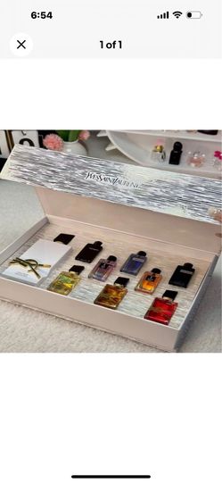 YSL Yves Saint Laurent Perfume Gift Set – 9 Piece Fragrance Collection
