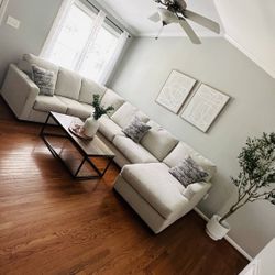 OM• $38 Initial • Brand New Edenfield Sectional With Chaise 