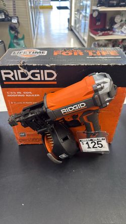 RIDGID 1-3/4 In. Coil Roofing Nailer