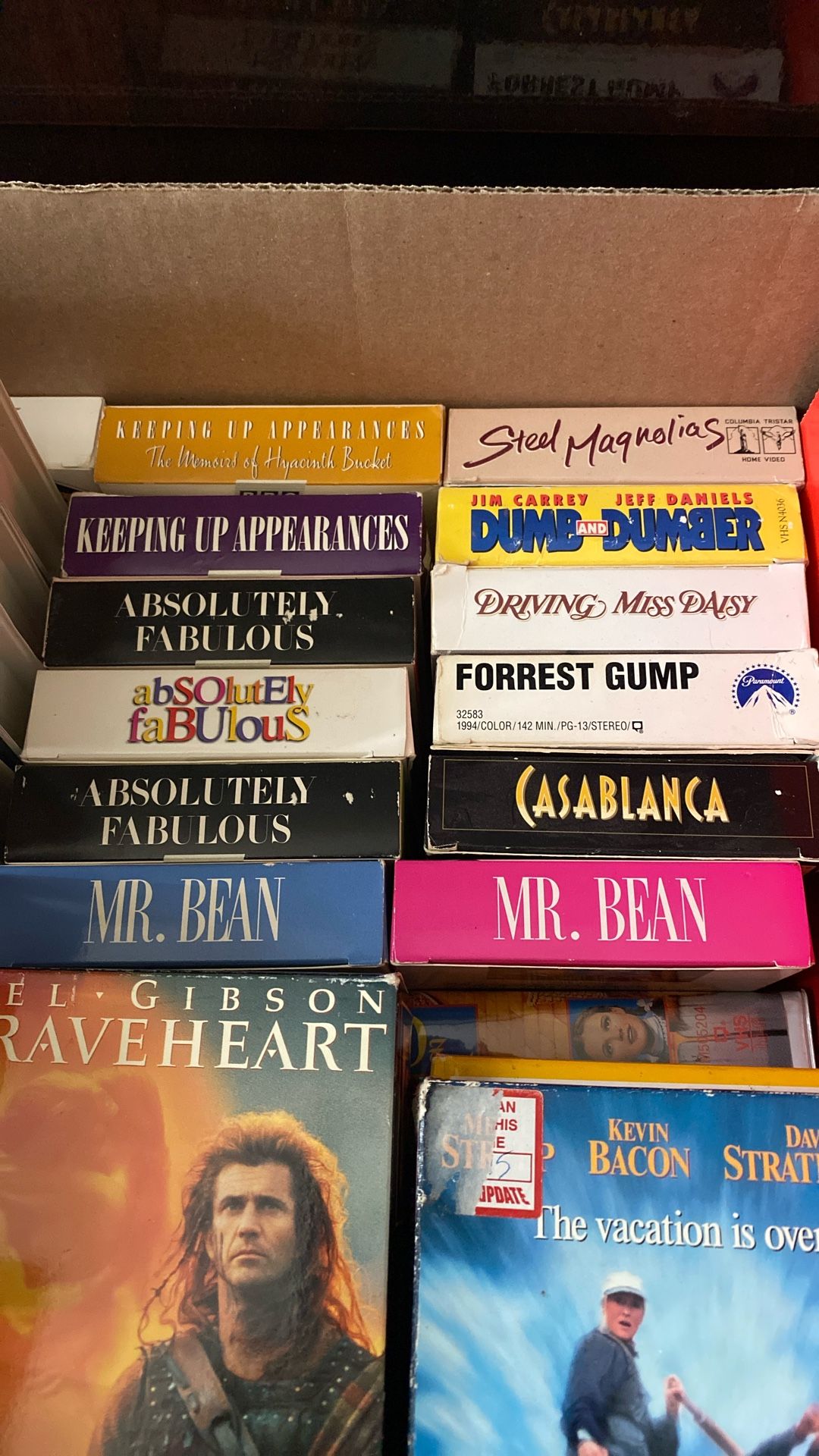 Assorted VHS Movies