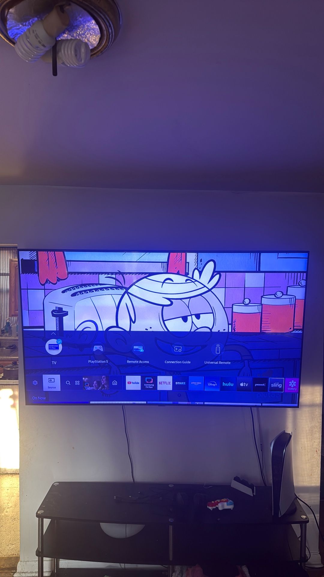 75 Inch Tv and Ps5 Digital