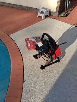 Drain machine with extra extension