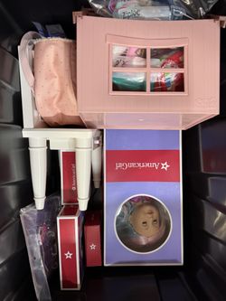 American girl doll and accessories