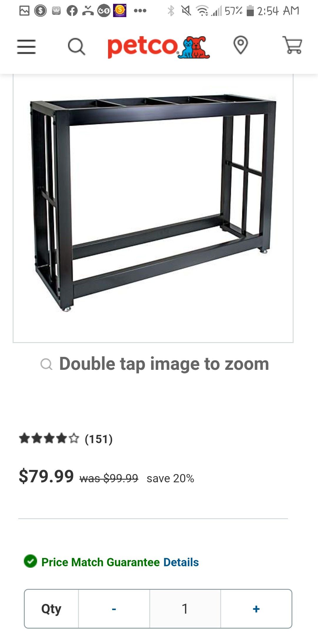 55gal Aquarium Stand Metal Salt Fresh