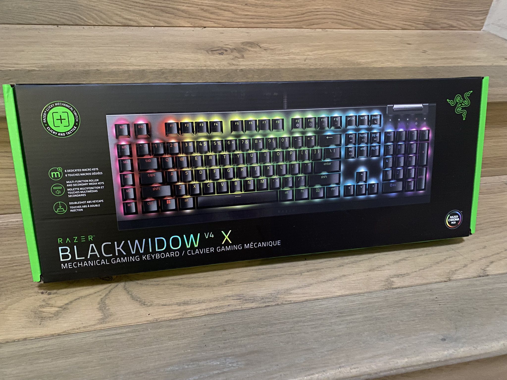 BRAND NEW- Razer Blackwidow V4 X Mechanical Gaming Keyboard