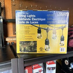 String Lights Cafe Lights (Costco)