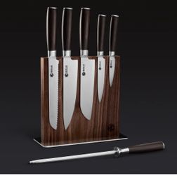 Hexclad master series knife block set