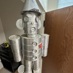 Upcycled Tin Man