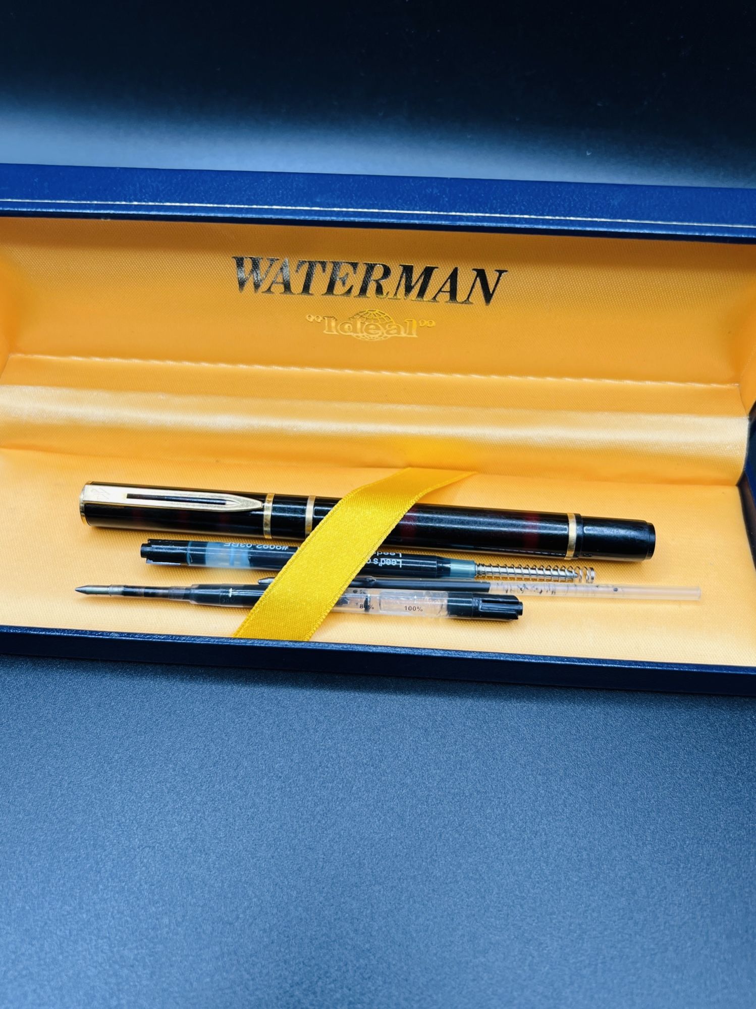 Vintage Waterman Fountain Pen With Box