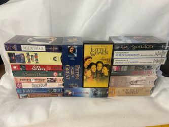 Unopened VHS tapes - LOT of 25 tapes!