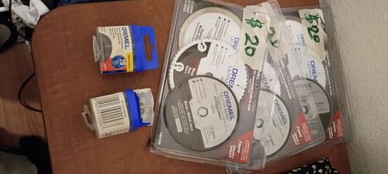 dremel 3pk cutting blades plus 10pk cutting discs