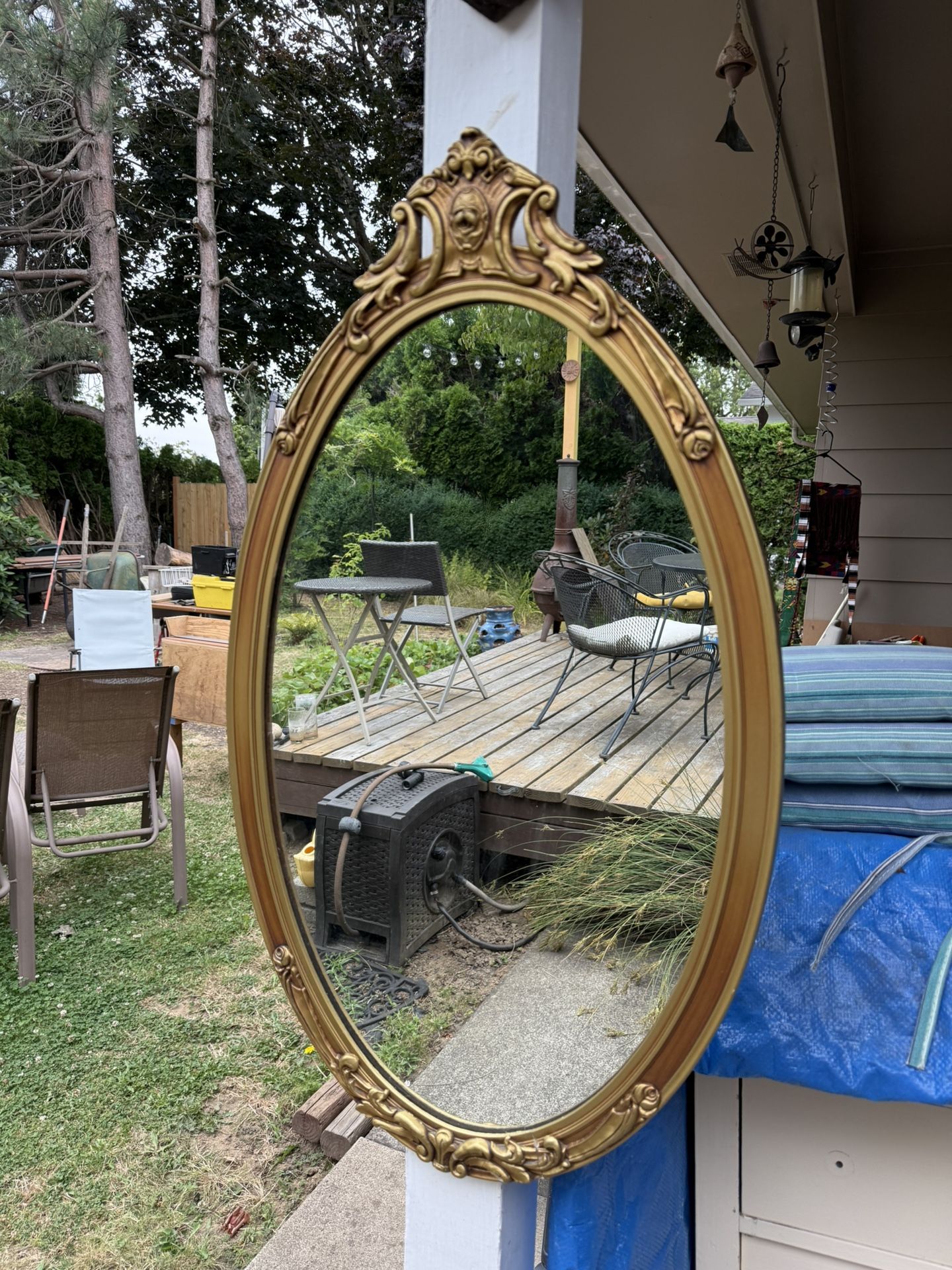 Vintage Gold Mirror