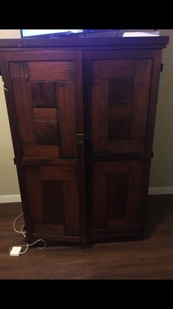 Tv armoire from pier one