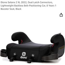 Diono Solana 2 XL 2022, Dual Latch Connectors, New