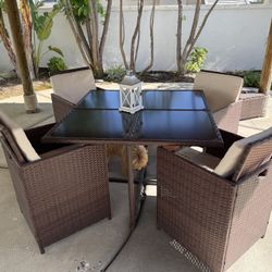 Devoko 9-Piece Patio Set Outdoor 