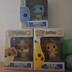 Pokemon Pop Figures 15$ Each 