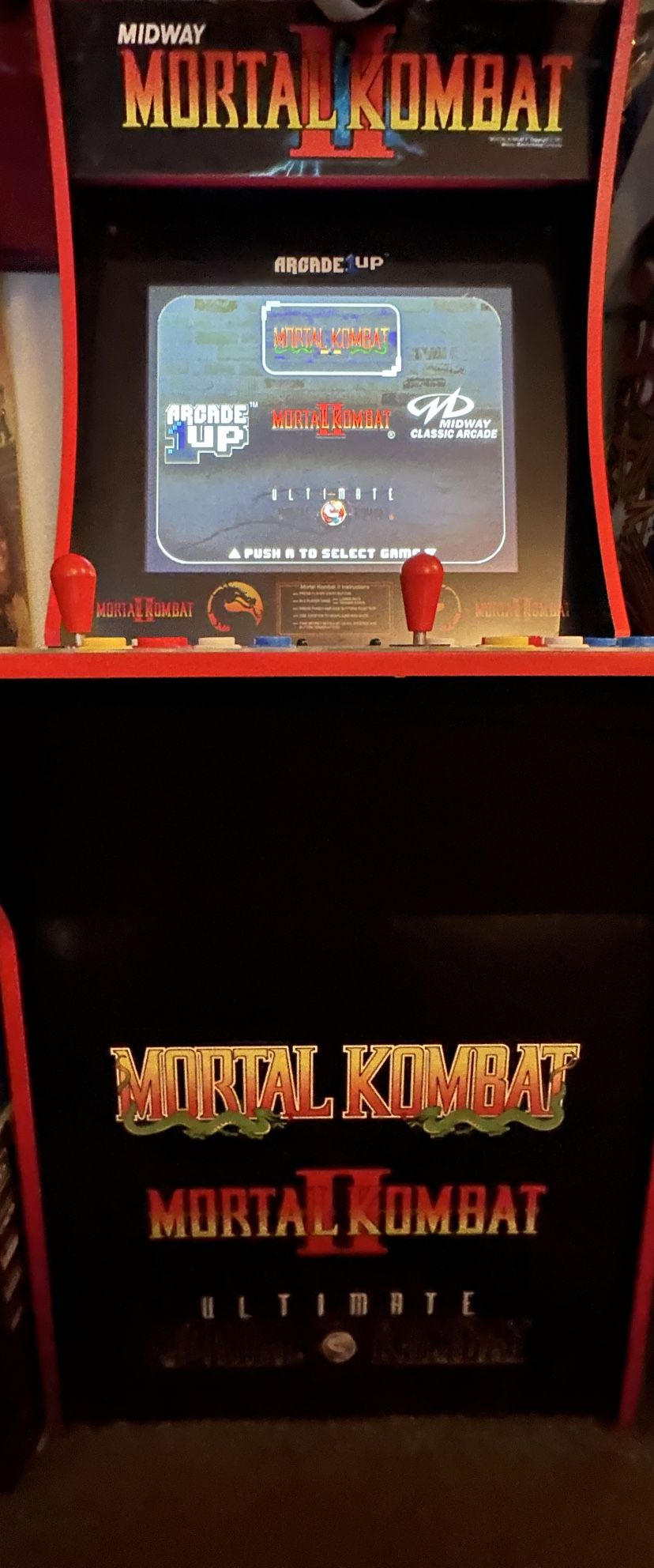 1up Arcade Mortal Combat