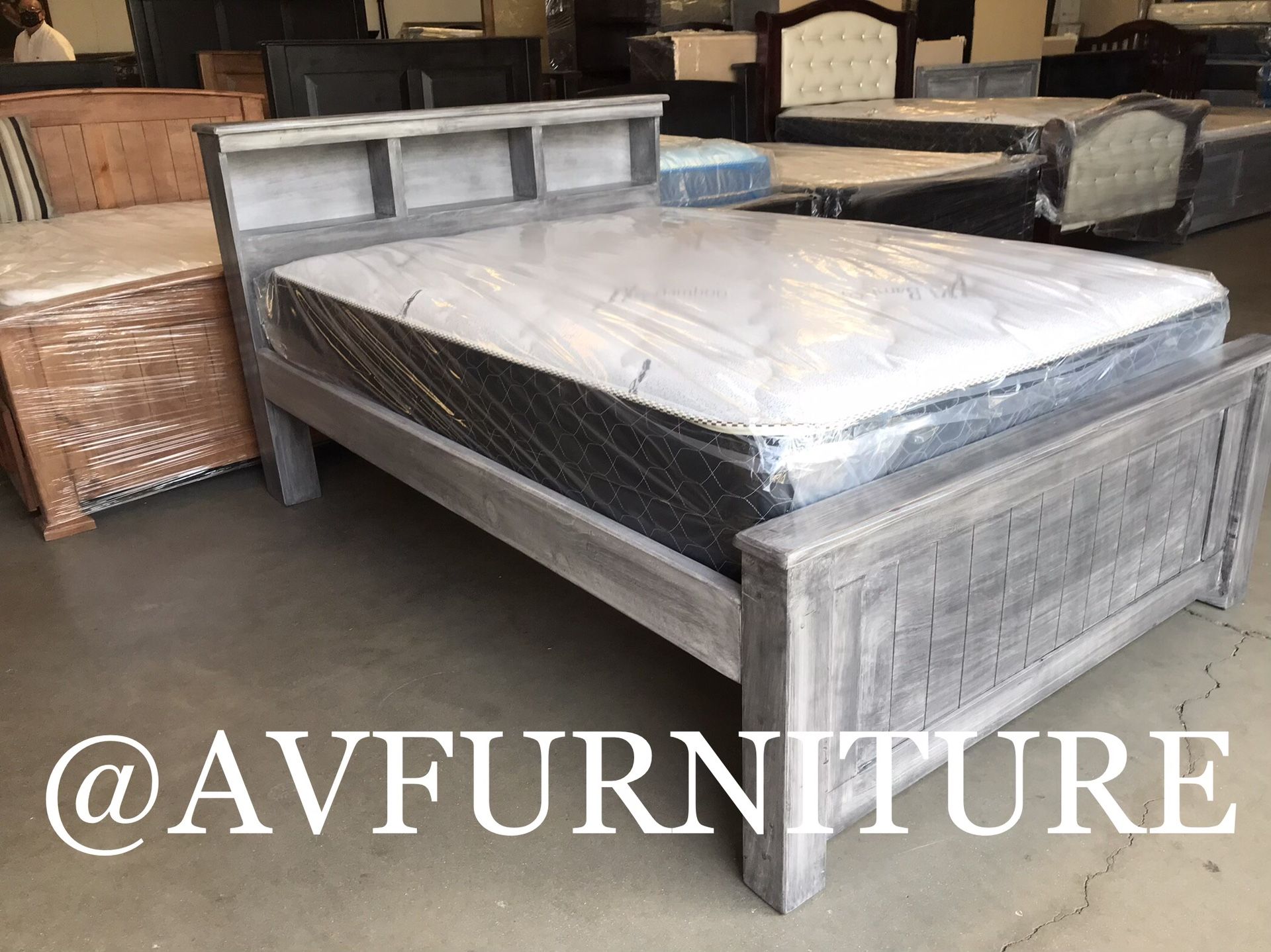 Queen Bed And Mattress