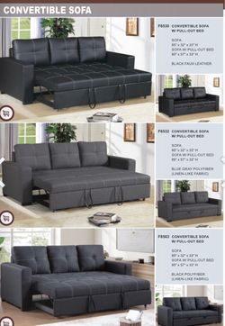 Sofa pullout Bed set