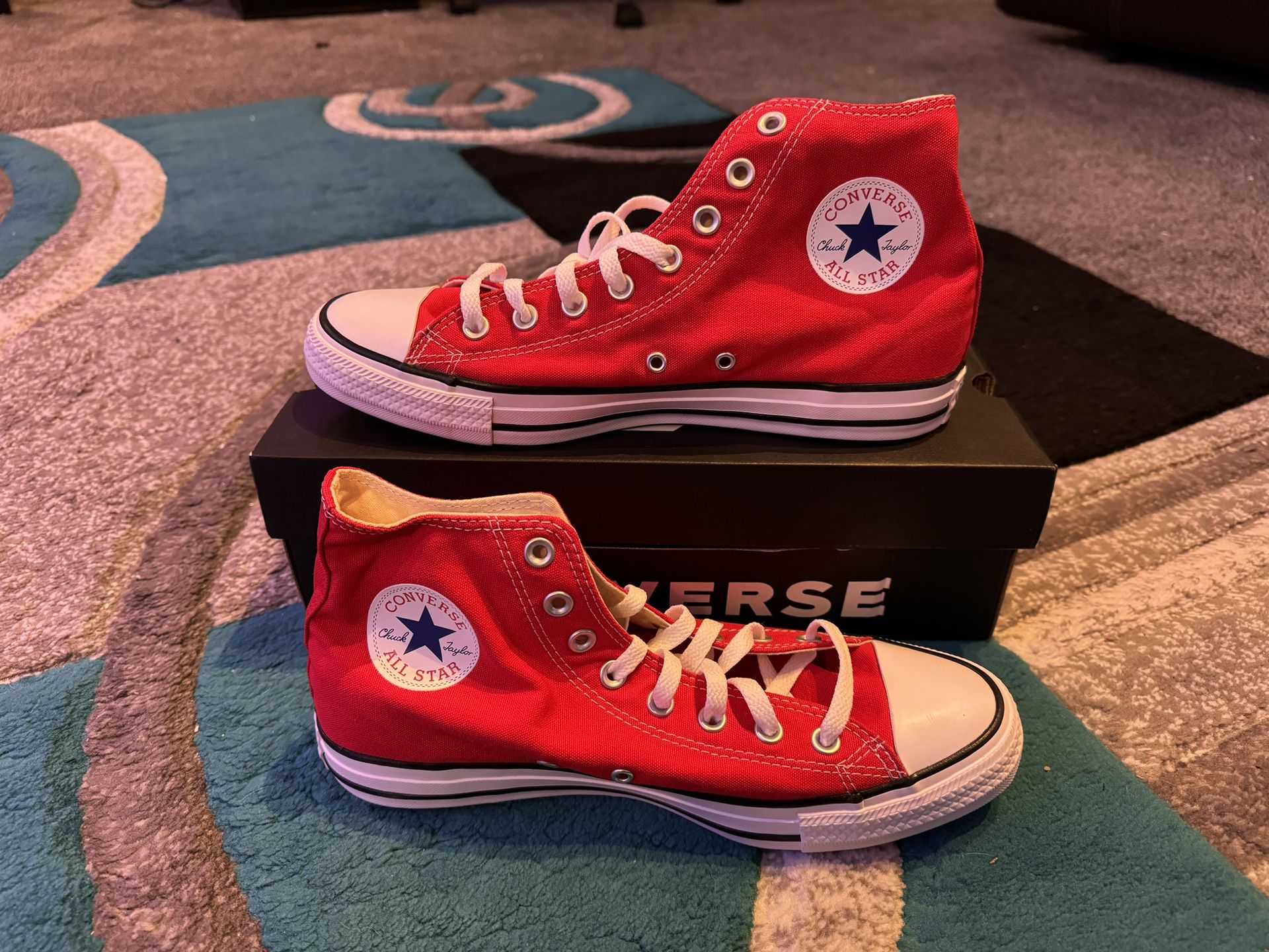 Converse (Red) Never Worn, Brand New!