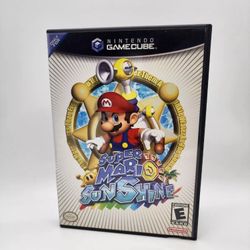 Super Mario Sunshine (Nintendo GameCube, 2002) TESTED & WORKING