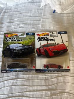 Fast and furious hot wheels