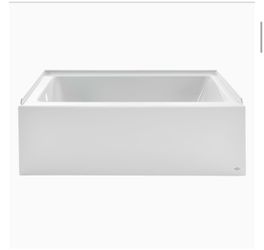 American Standard (contact info removed).020 Studio 60 x 32-Inch Alcove Bathtub, Left-Hand Drain, White