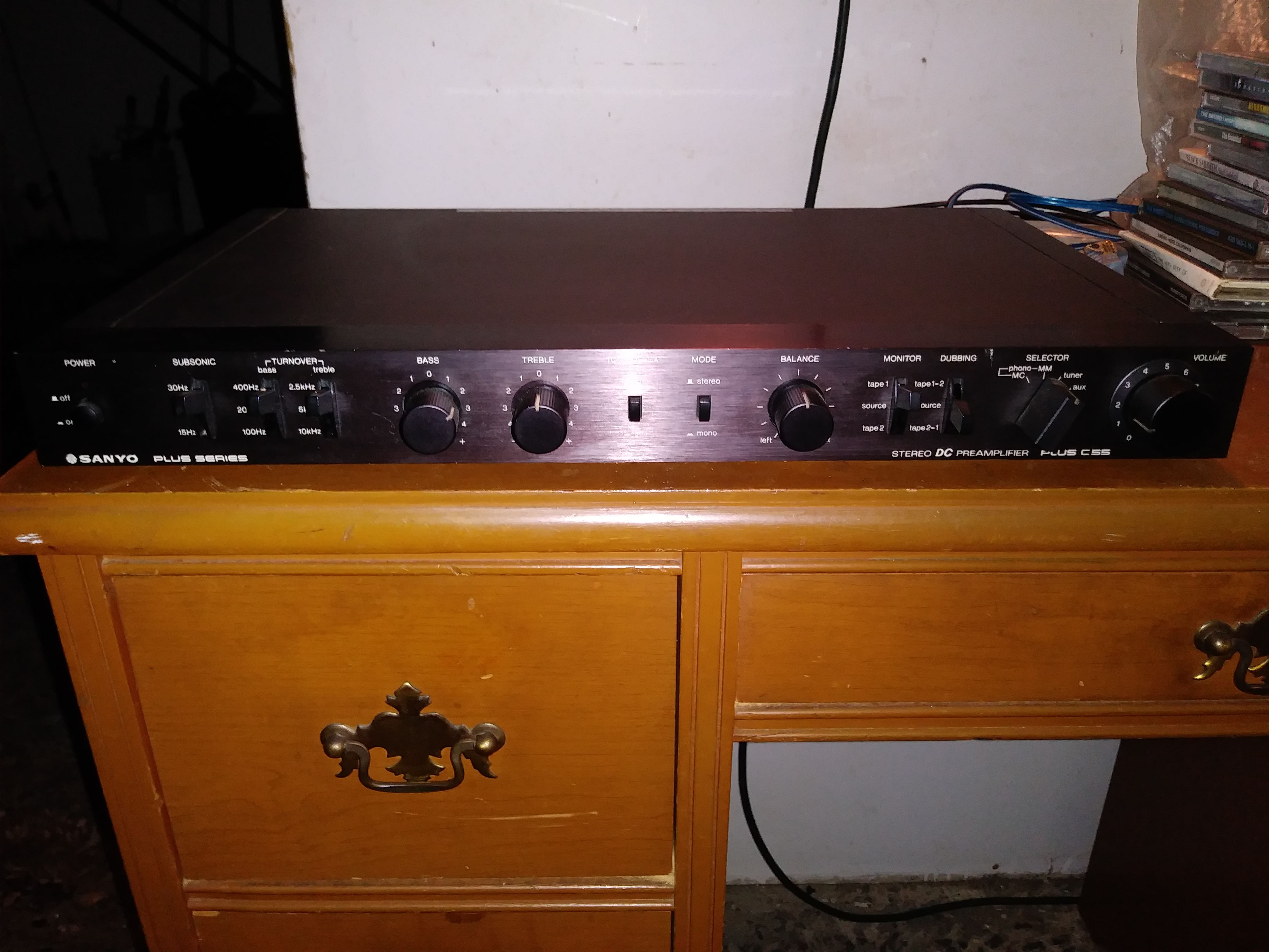 Sanyo C55 Plus preamp