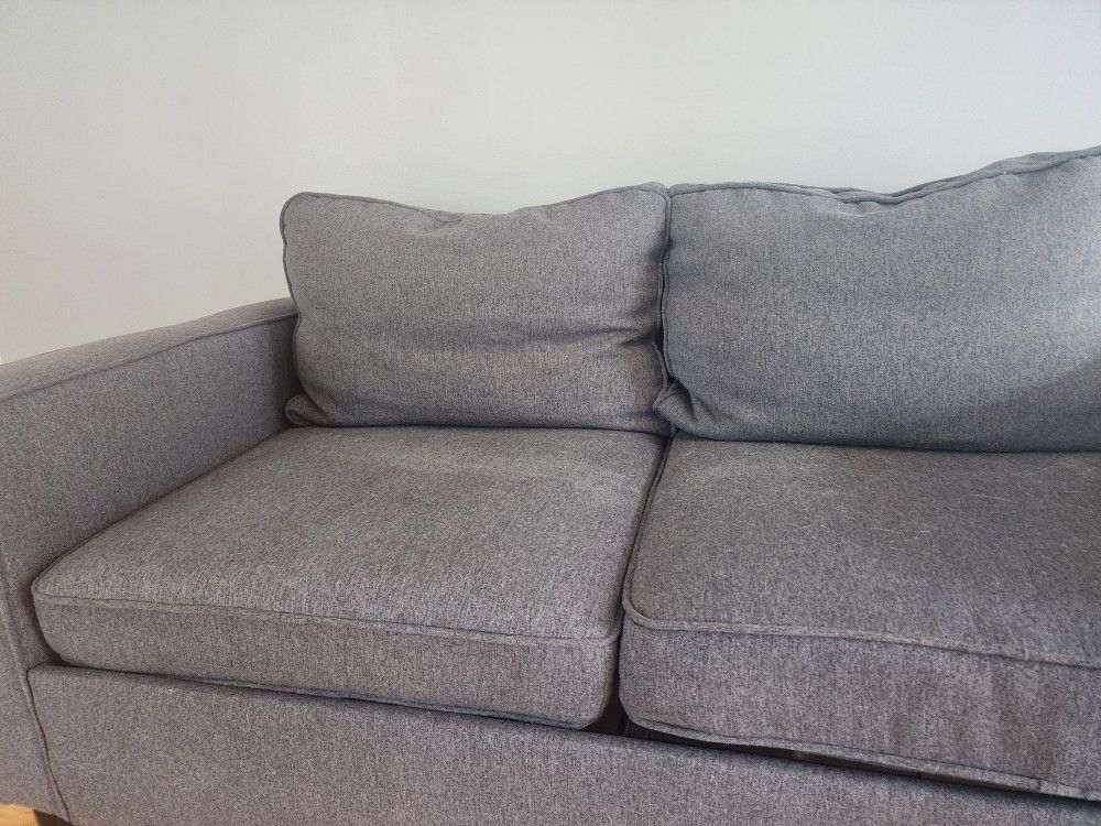 Small Grey Couch 
