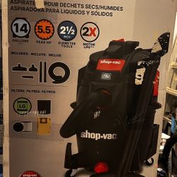 Shop-Vac 14 Gallon 5.5 HP $120 New Used Once