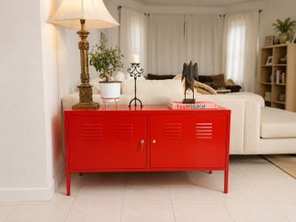 MOVING SALE 🔥 LIMITED EDITION RED INDUSTRIAL CABINET 🔥