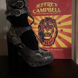 Jeffrey Campbell Drink Me High Heels Size 7