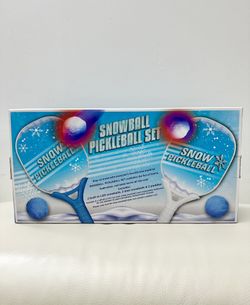 Snow Ball Pickleball Set