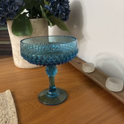 Indiana  Diamond Point Compote