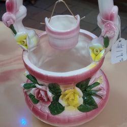 Pink Porcelain Well