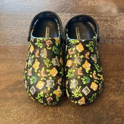 Size 3 Boys Minecraft Clogs 