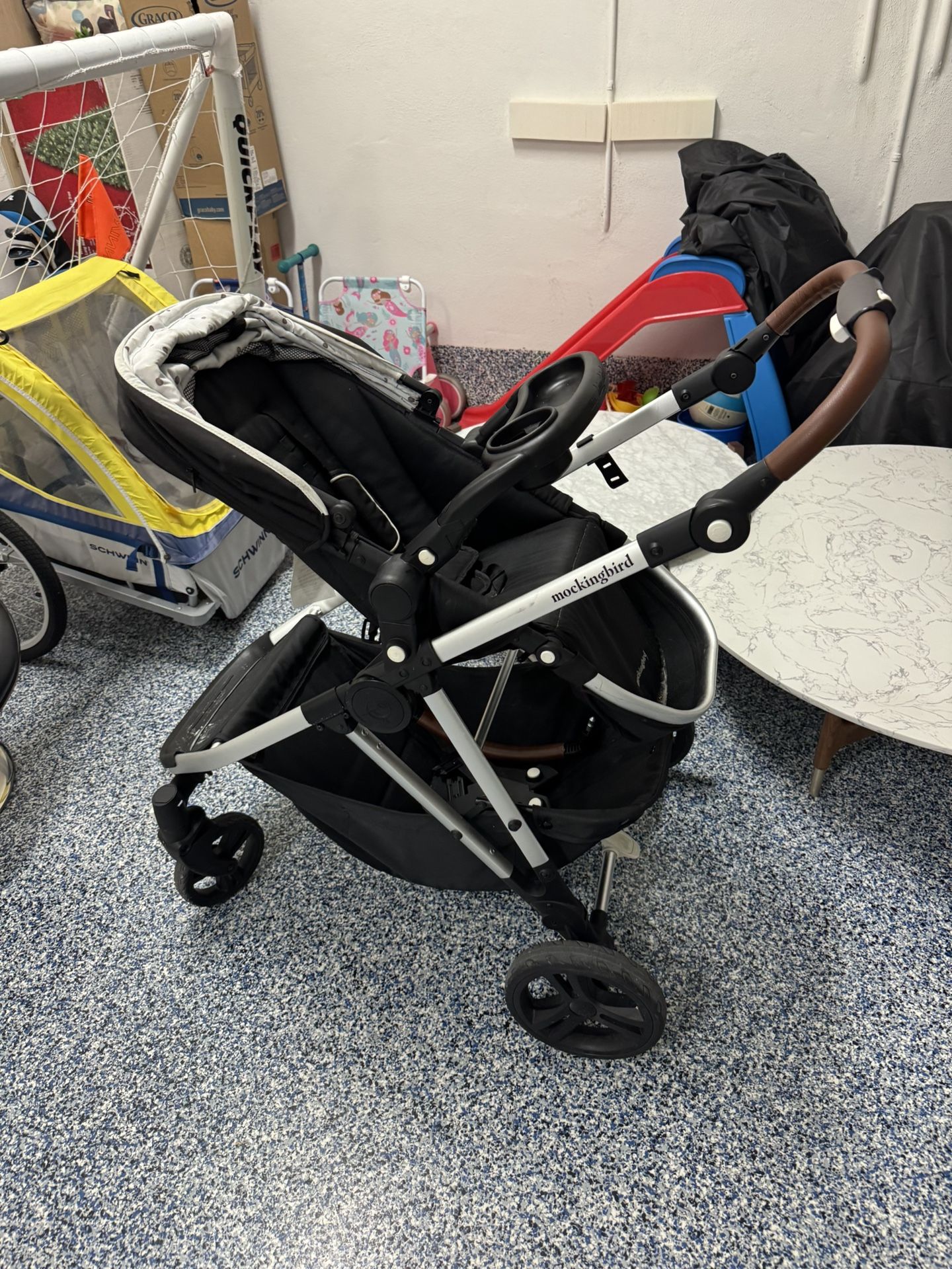 Mockingbird stroller Single To Double