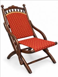 Vintage Ornate Carved Wooden Armchair