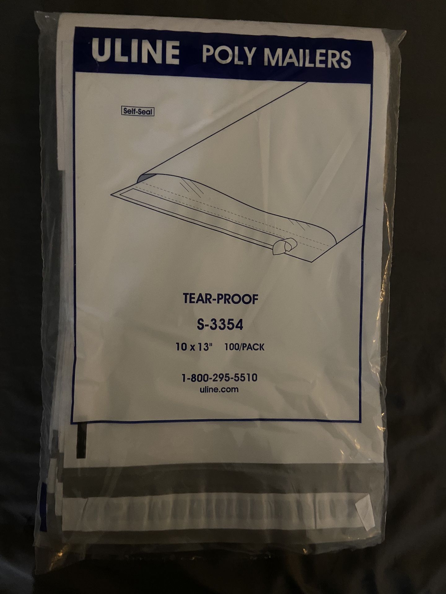 Uline Poly Mailers