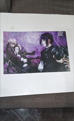Black Butler Anime Art Print Poster