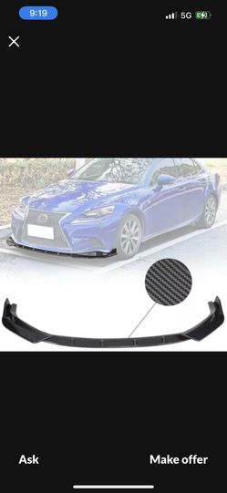 Lexus 3 Piece Carbon Fiber Lip