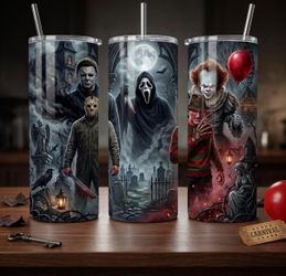 20oz Halloween tumbler, Stainless Steel Tumbler