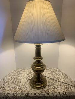 Vintage Stiffel Solid Brass Table Lamp