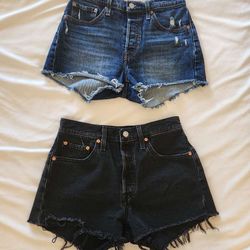 Women’s Levi’s 501 shorts