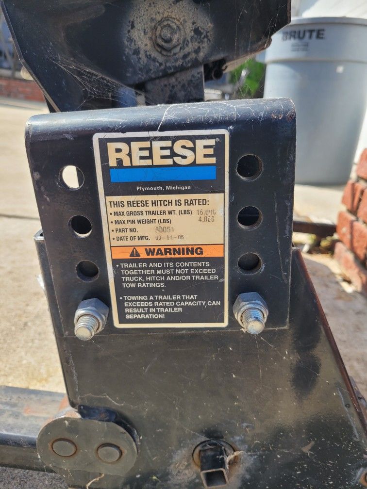 Reese Fifth Wheel Hitch