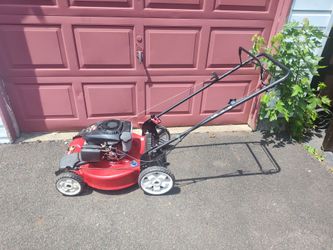 22-in self-propelled front wheel drive Toro lawn mower
