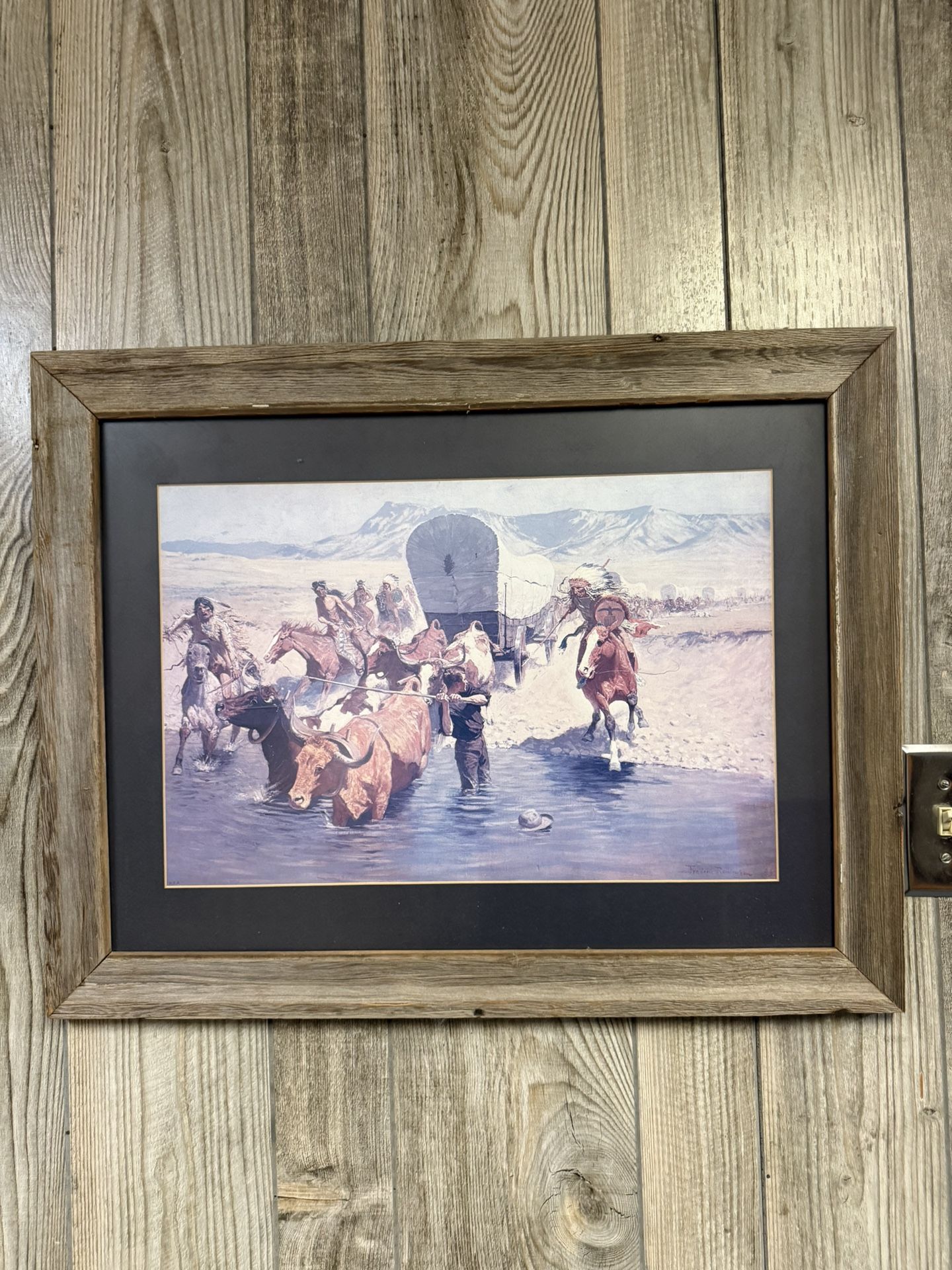"The Emigrants" by Frederic Remington.